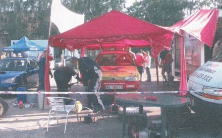 Krzysztof Szumowski i Marek Kaczmarek - VW Golf III GTi 16V.