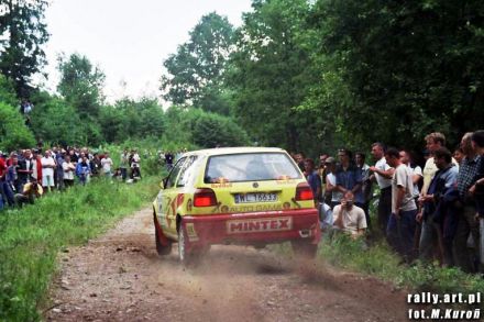 Krzysztof Szumowski i Marek Kaczmarek - VW Golf III GTi 16V.