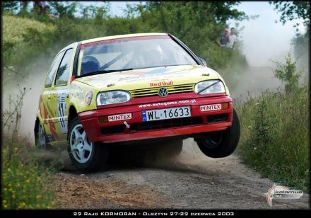 Krzysztof Szumowski i Marek Kaczmarek - VW Golf III GTi 16V.