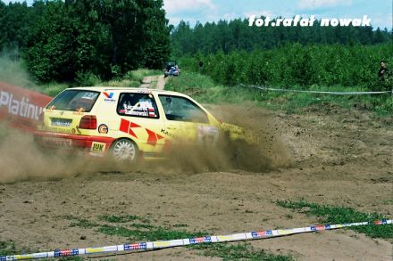 Krzysztof Szumowski i Marek Kaczmarek - VW Golf III GTi 16V.