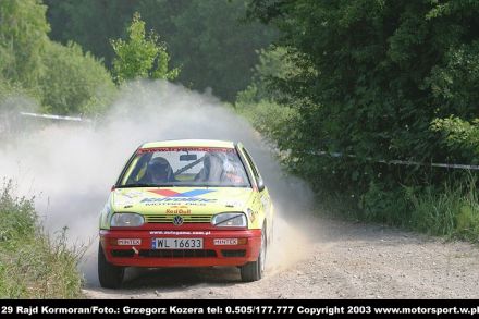 Krzysztof Szumowski i Marek Kaczmarek - VW Golf III GTi 16V.