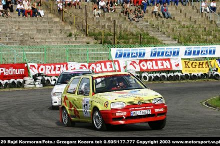 Krzysztof Szumowski i Marek Kaczmarek - VW Golf III GTi 16V.