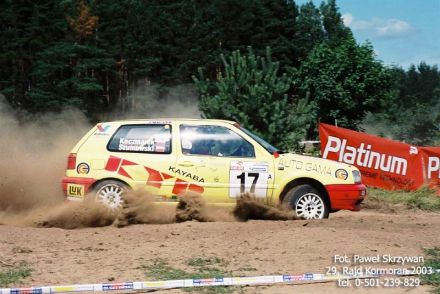 Krzysztof Szumowski i Marek Kaczmarek - VW Golf III GTi 16V.