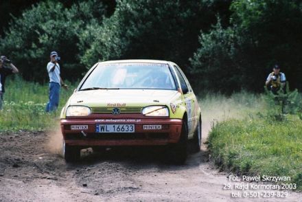 Krzysztof Szumowski i Marek Kaczmarek - VW Golf III GTi 16V.
