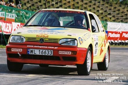 Krzysztof Szumowski i Marek Kaczmarek - VW Golf III GTi 16V.