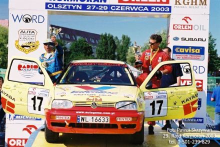 Krzysztof Szumowski i Marek Kaczmarek - VW Golf III GTi 16V.