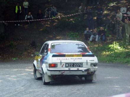 Paweł Omlet i Marek Kaczmarek - Ford Escort RS 2000 Mk.II.