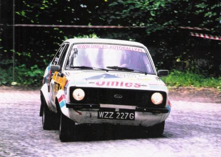 Paweł Omlet i Marek Kaczmarek - Ford Escort RS 2000 Mk.II.