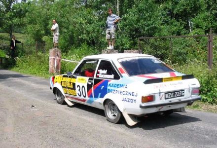 Paweł Omlet i Marek Kaczmarek - Ford Escort RS 2000 Mk.II.