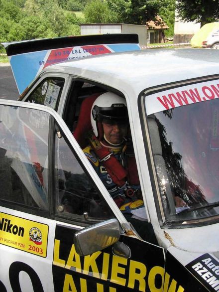 Paweł Omlet i Marek Kaczmarek - Ford Escort RS 2000 Mk.II.