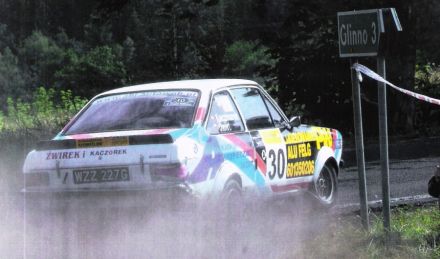 Paweł Omlet i Marek Kaczmarek - Ford Escort RS 2000 Mk.II.
