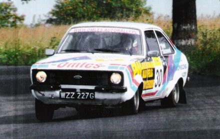Paweł Omlet i Marek Kaczmarek - Ford Escort RS 2000 Mk.II.