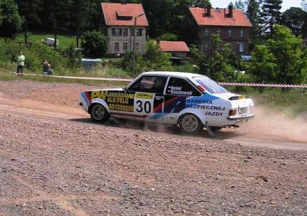 Paweł Omlet i Marek Kaczmarek - Ford Escort RS 2000 Mk.II.
