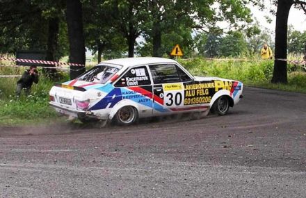 Paweł Omlet i Marek Kaczmarek - Ford Escort RS 2000 Mk.II.