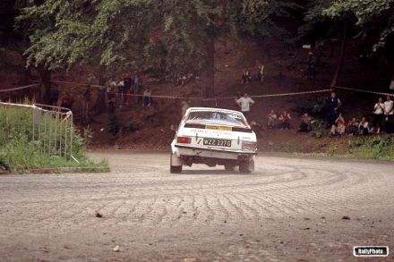 Paweł Omlet i Marek Kaczmarek - Ford Escort RS 2000 Mk.II.
