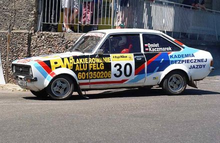Paweł Omlet i Marek Kaczmarek - Ford Escort RS 2000 Mk.II.