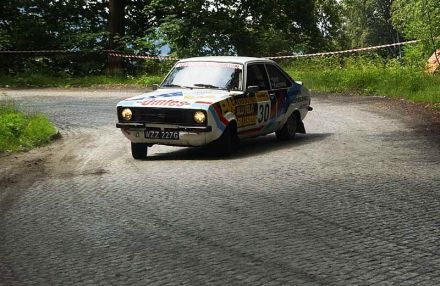 Paweł Omlet i Marek Kaczmarek - Ford Escort RS 2000 Mk.II.