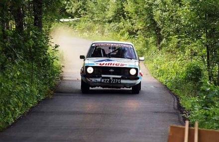 Paweł Omlet i Marek Kaczmarek - Ford Escort RS 2000 Mk.II.