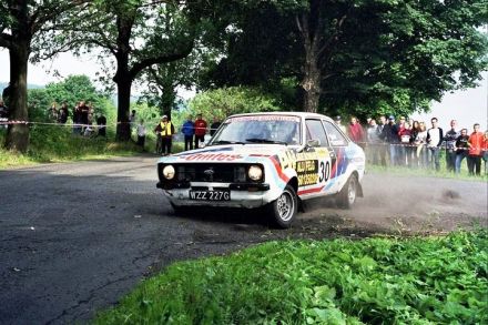 Paweł Omlet i Marek Kaczmarek - Ford Escort RS 2000 Mk.II.