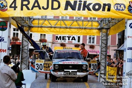 Paweł Omlet i Marek Kaczmarek - Ford Escort RS 2000 Mk.II.
