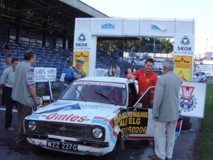 Paweł Omlet i Marek Kaczmarek - Ford Escort RS 2000 Mk.II.