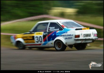 Paweł Omlet i Marek Kaczmarek - Ford Escort RS 2000 Mk.II.
