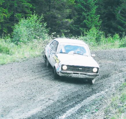 Paweł Omlet i Marek Kaczmarek - Ford Escort RS 2000 Mk.II.
