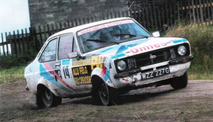 Paweł Omlet i Marek Kaczmarek - Ford Escort RS 2000 Mk.II.