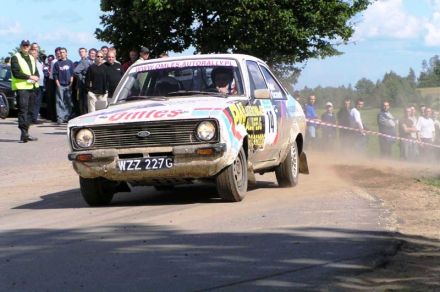 Paweł Omlet i Marek Kaczmarek - Ford Escort RS 2000 Mk.II.
