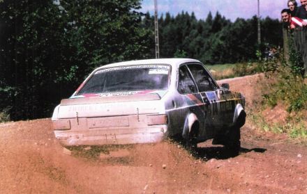 Paweł Omlet i Marek Kaczmarek - Ford Escort RS 2000 Mk.II.