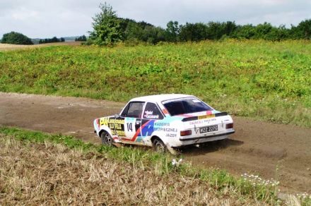 Paweł Omlet i Marek Kaczmarek - Ford Escort RS 2000 Mk.II.