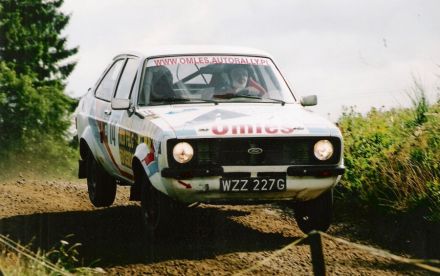 Paweł Omlet i Marek Kaczmarek - Ford Escort RS 2000 Mk.II.