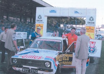 Paweł Omlet i Marek Kaczmarek - Ford Escort RS 2000 Mk.II.