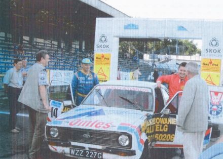 Paweł Omlet i Marek Kaczmarek - Ford Escort RS 2000 Mk.II.