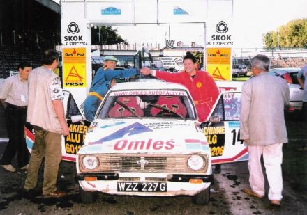 Paweł Omlet i Marek Kaczmarek - Ford Escort RS 2000 Mk.II.