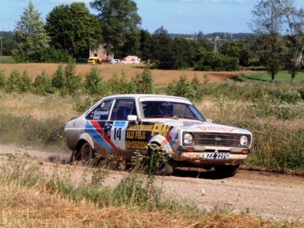 Paweł Omlet i Marek Kaczmarek - Ford Escort RS 2000 Mk.II.