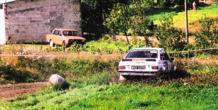 Paweł Omlet i Marek Kaczmarek - Ford Escort RS 2000 Mk.II.