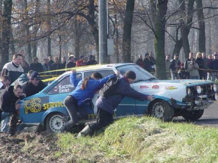 Paweł Omlet i Marek Kaczmarek - Ford Escort RS 2000 Mk.II.