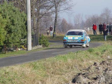 Paweł Omlet i Marek Kaczmarek - Ford Escort RS 2000 Mk.II.