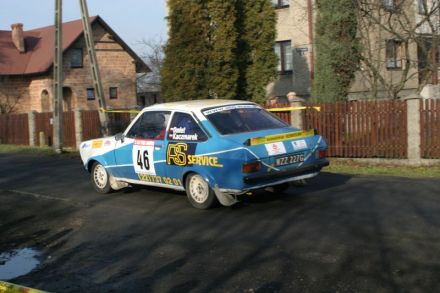 Paweł Omlet i Marek Kaczmarek - Ford Escort RS 2000 Mk.II.