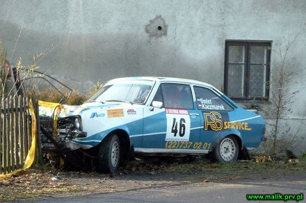 Paweł Omlet i Marek Kaczmarek - Ford Escort RS 2000 Mk.II.