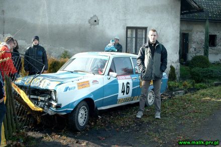 Paweł Omlet i Marek Kaczmarek - Ford Escort RS 2000 Mk.II.