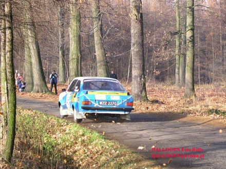 Paweł Omlet i Marek Kaczmarek - Ford Escort RS 2000 Mk.II.
