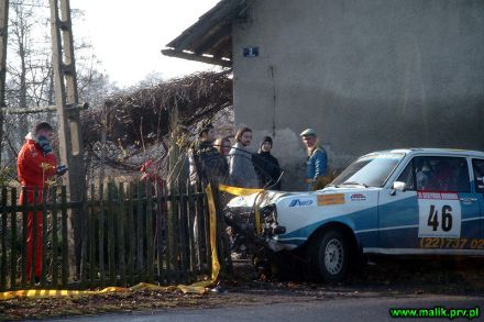 Paweł Omlet i Marek Kaczmarek - Ford Escort RS 2000 Mk.II.