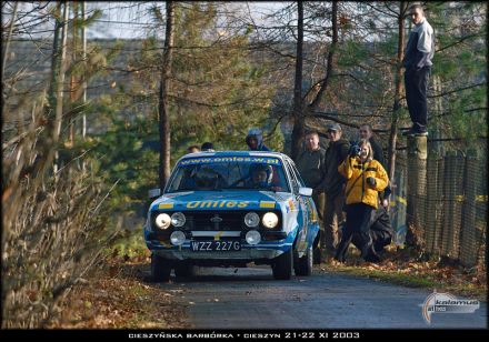 Paweł Omlet i Marek Kaczmarek - Ford Escort RS 2000 Mk.II.