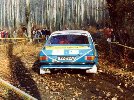Paweł Omlet i Marek Kaczmarek - Ford Escort RS 2000 Mk.II.