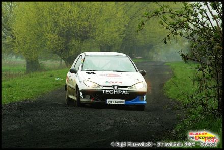 Kamil Skóra i Marek Kaczmarek - Peugeot 206 XS.