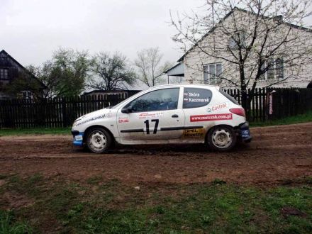 Kamil Skóra i Marek Kaczmarek - Peugeot 206 XS.