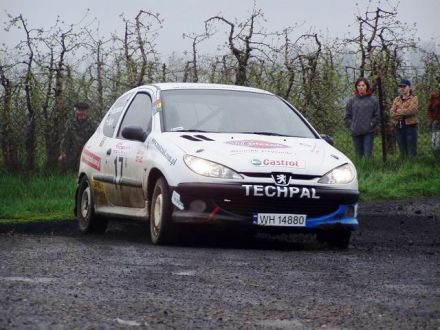 Kamil Skóra i Marek Kaczmarek - Peugeot 206 XS.