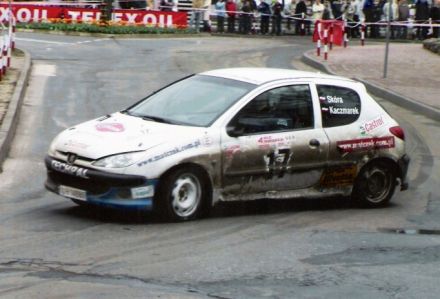 Kamil Skóra i Marek Kaczmarek - Peugeot 206 XS.